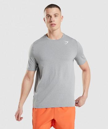T Shirts Gymshark Arrival Seamless Hombre Gris | CO 3390BEX